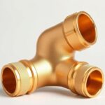 Compression Tee Brass Forged Fittings in Fire Sprinkler Systems
