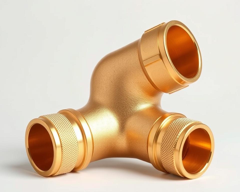 Compression Tee Brass Forged Fittings in Fire Sprinkler Systems